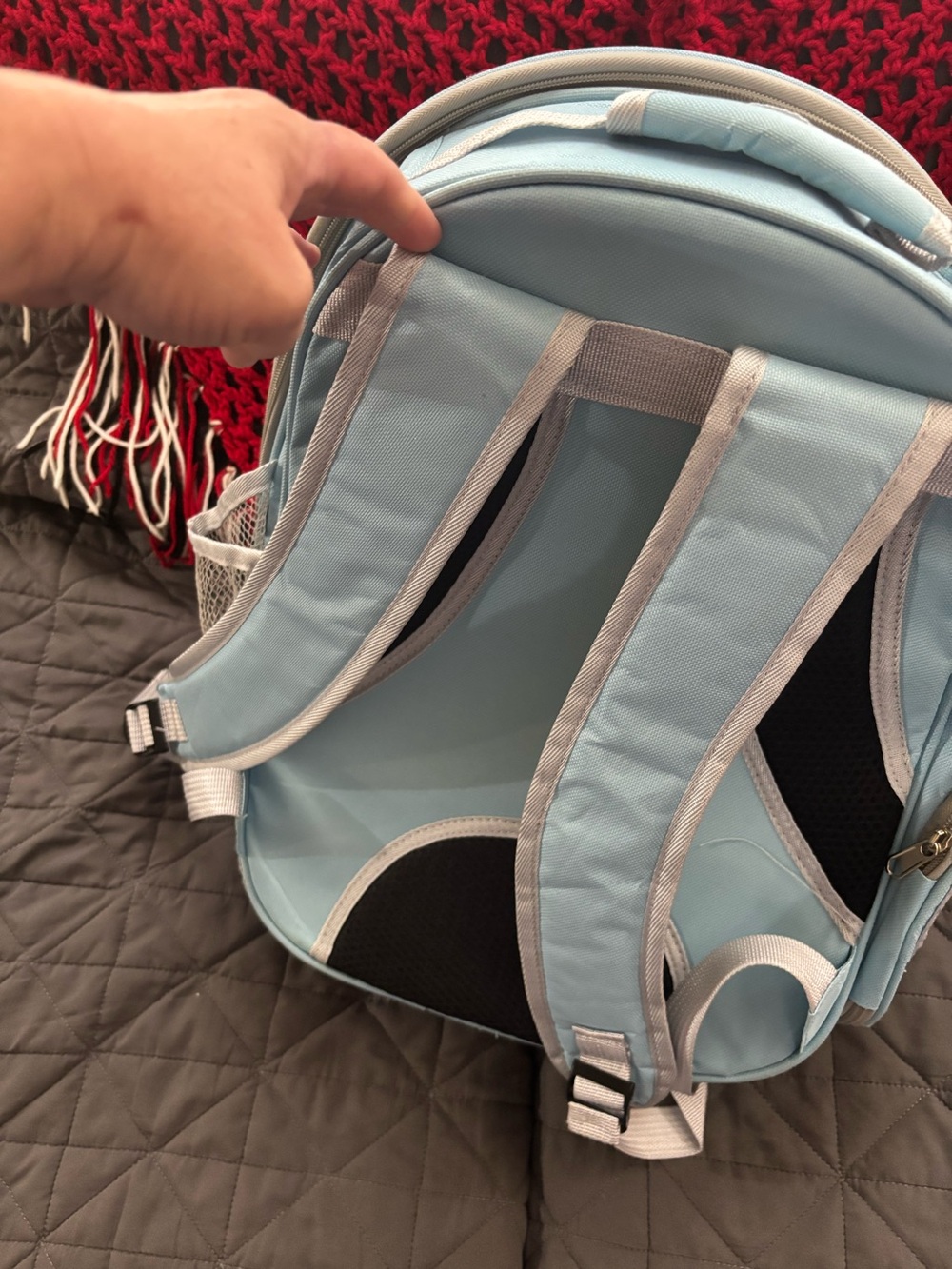 Pet backpack..blue..(NWOT) - Picture 4 of 9